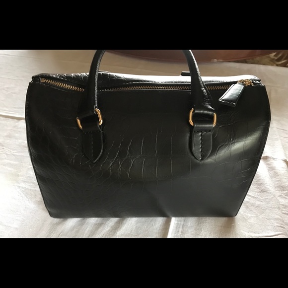 Ferre Milano authentic black leather bag - Picture 3 of 5